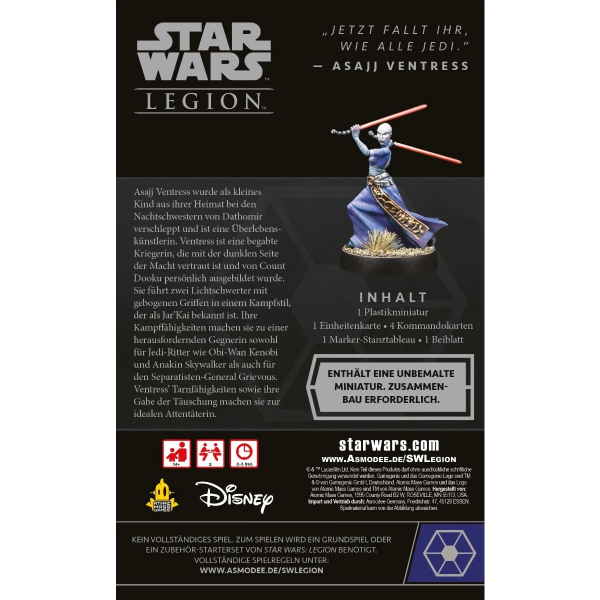 Star Wars: Legion – Asajj Ventress